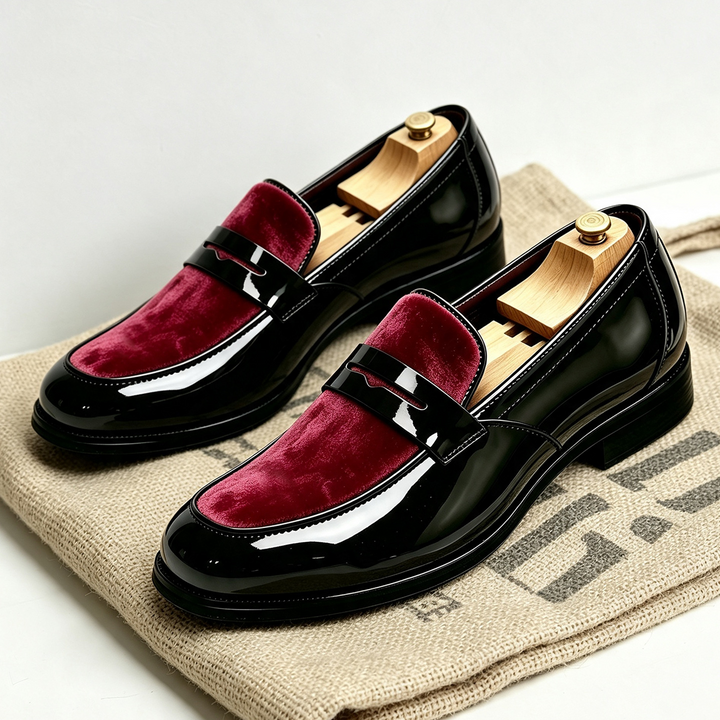 Lucca Leather Penny Loafers