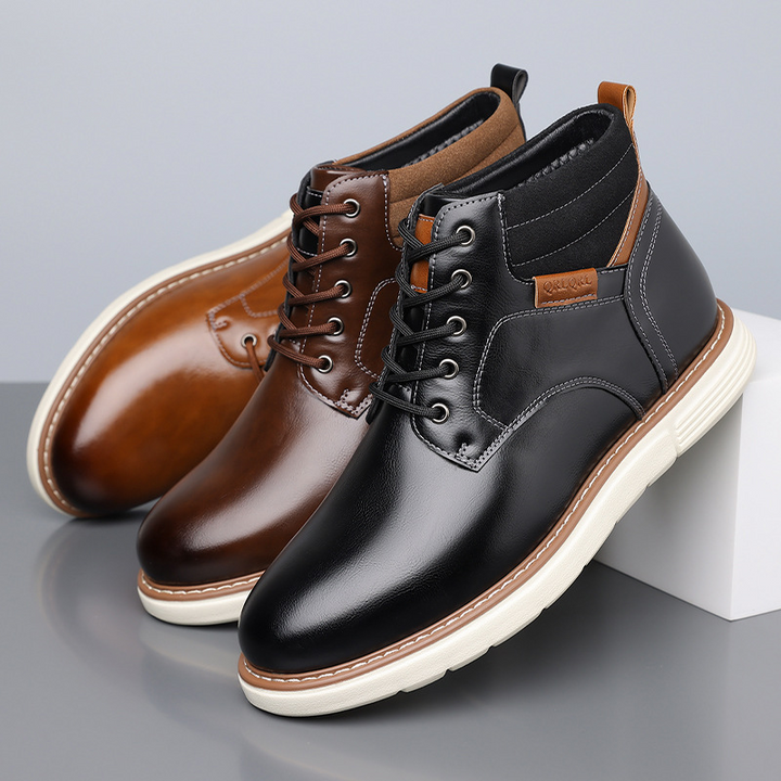 Oxford Leather Chukka Boots