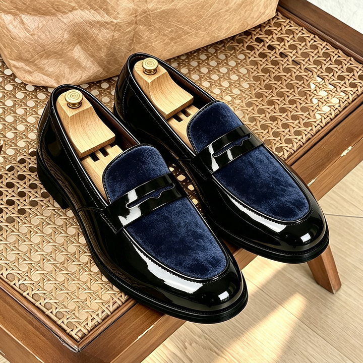 Lucca Leather Penny Loafers