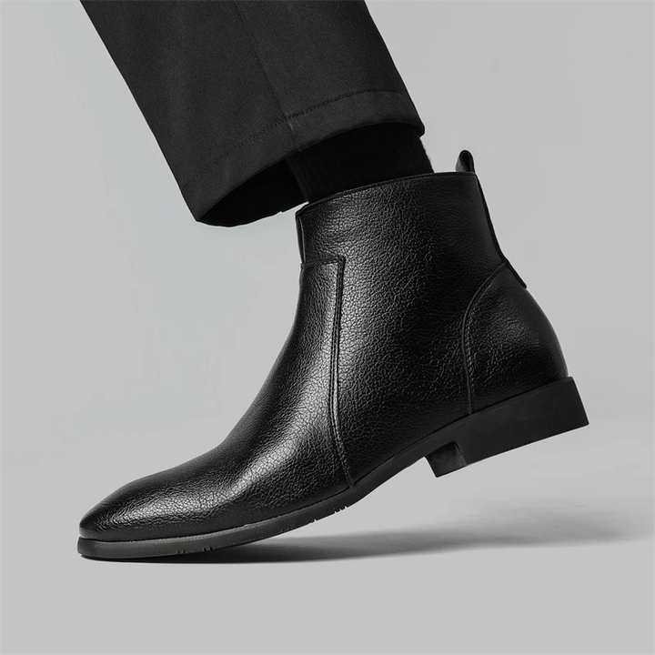Ronaldo Leather Chelsea Boots