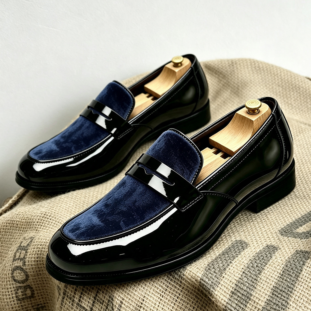 Lucca Leather Penny Loafers