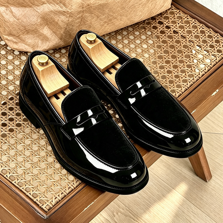 Lucca Leather Penny Loafers