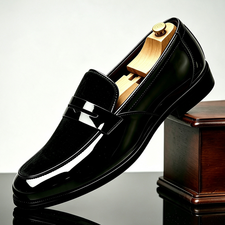 Lucca Leather Penny Loafers