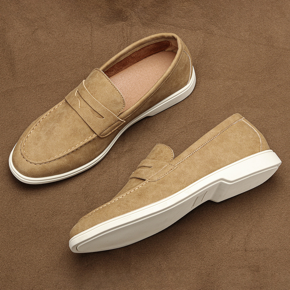 Beckham Suede Penny Loafers