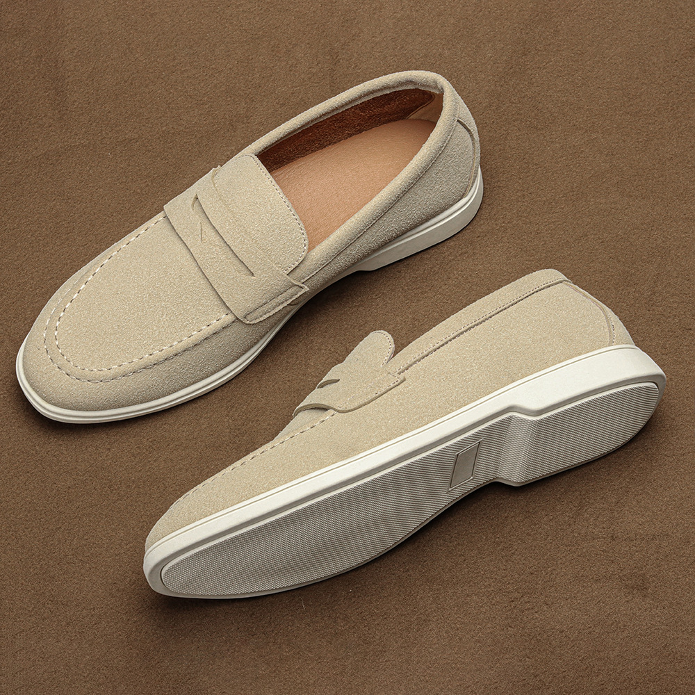 Beckham Suede Penny Loafers