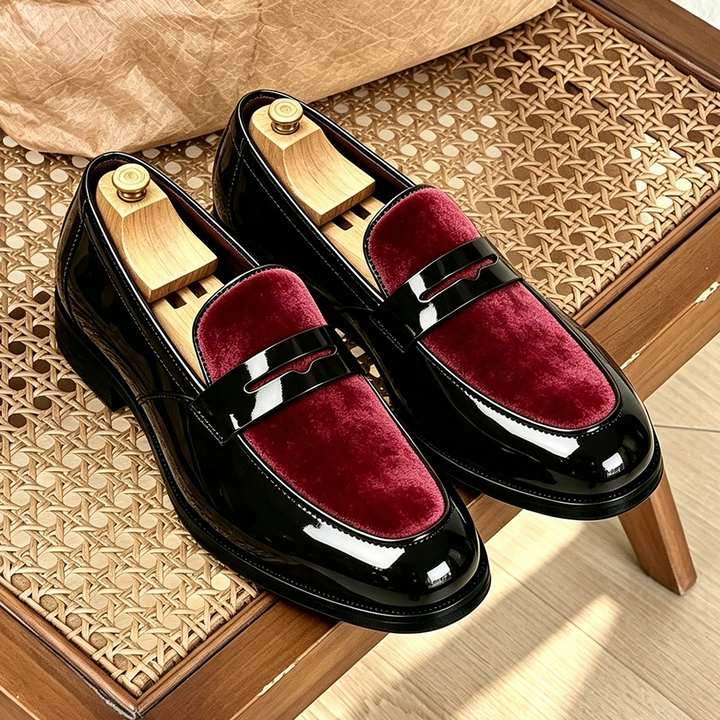 Lucca Leather Penny Loafers