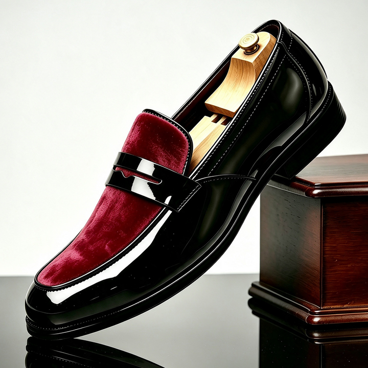 Lucca Leather Penny Loafers