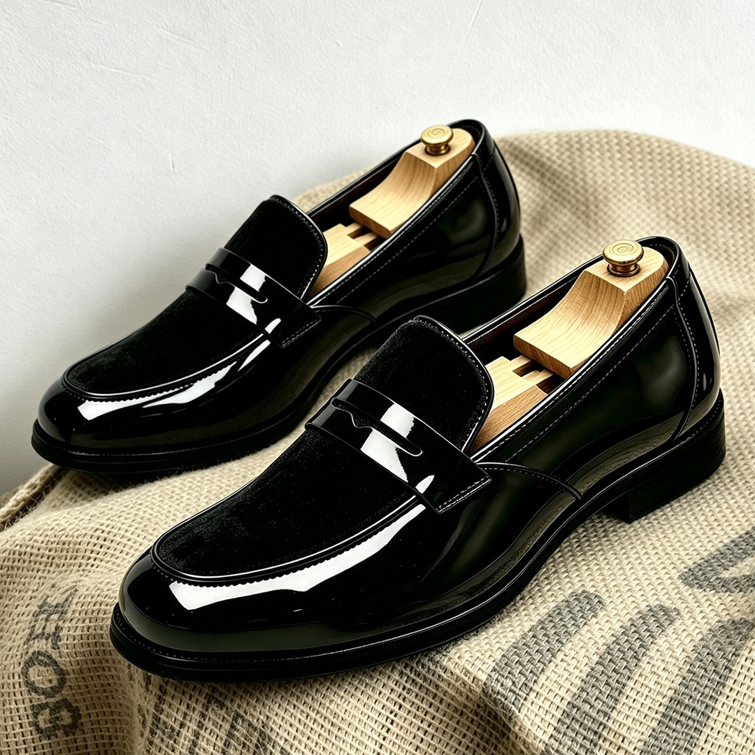 Lucca Leather Penny Loafers
