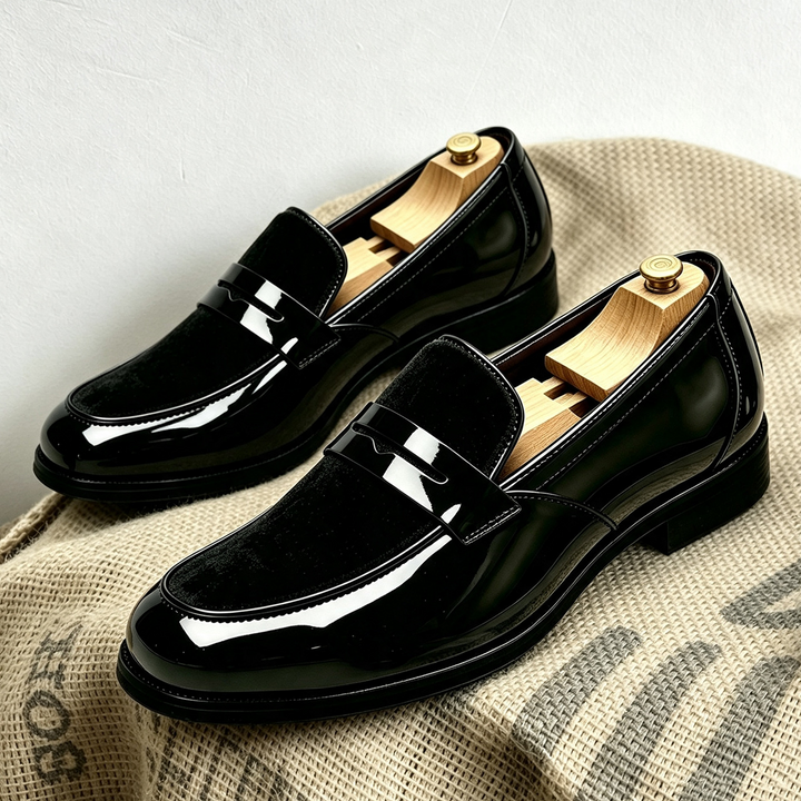 Lucca Leather Penny Loafers
