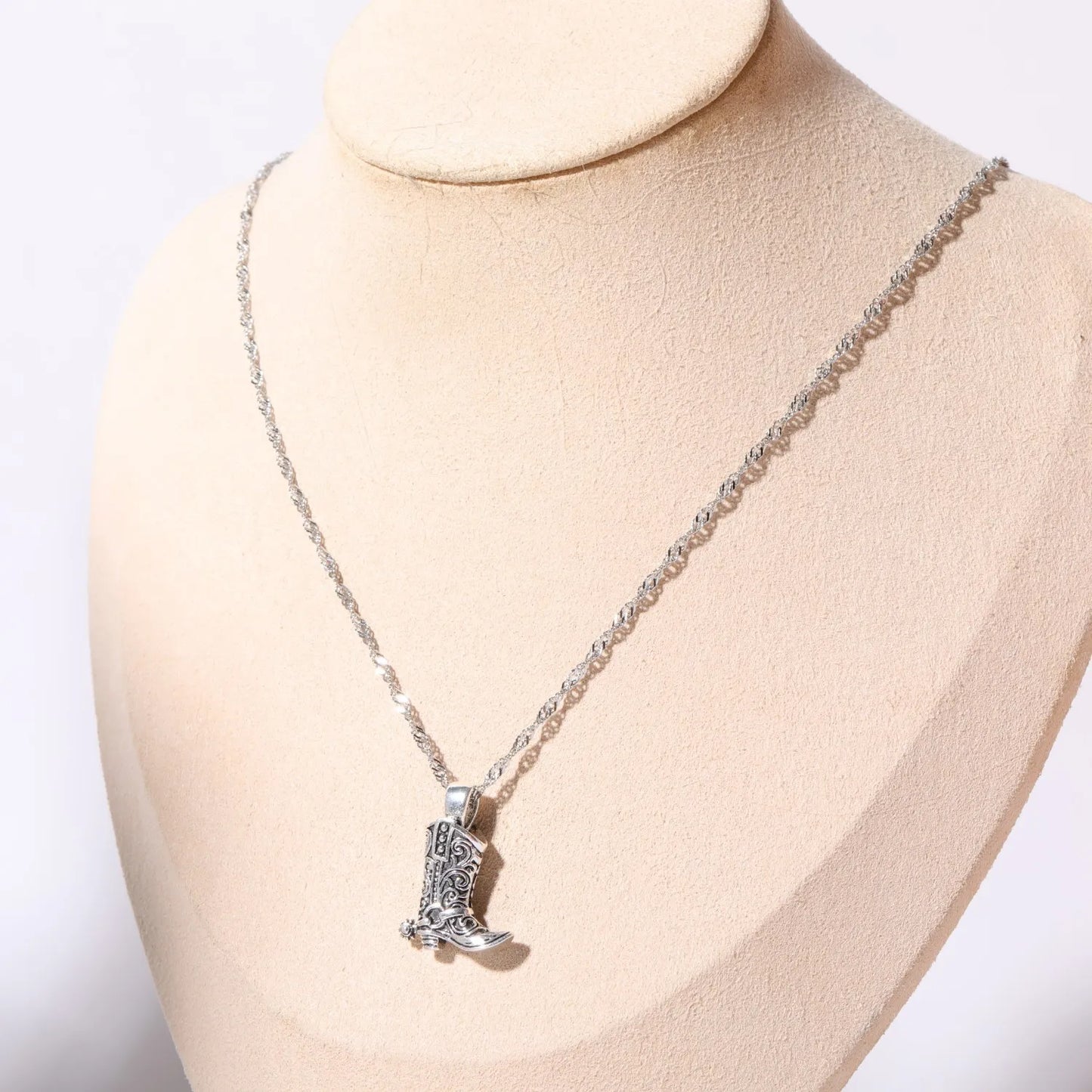 Lone Star Boot Necklace