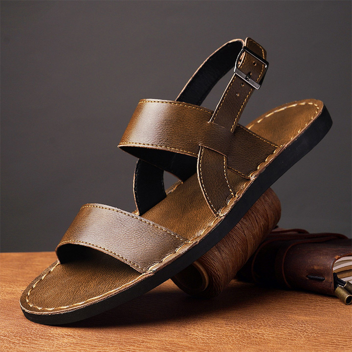 Porto Italiana Genuine Leather Sandals