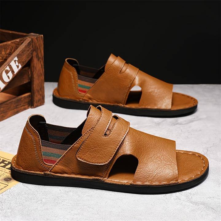 Nero Italiana Leather Sandals