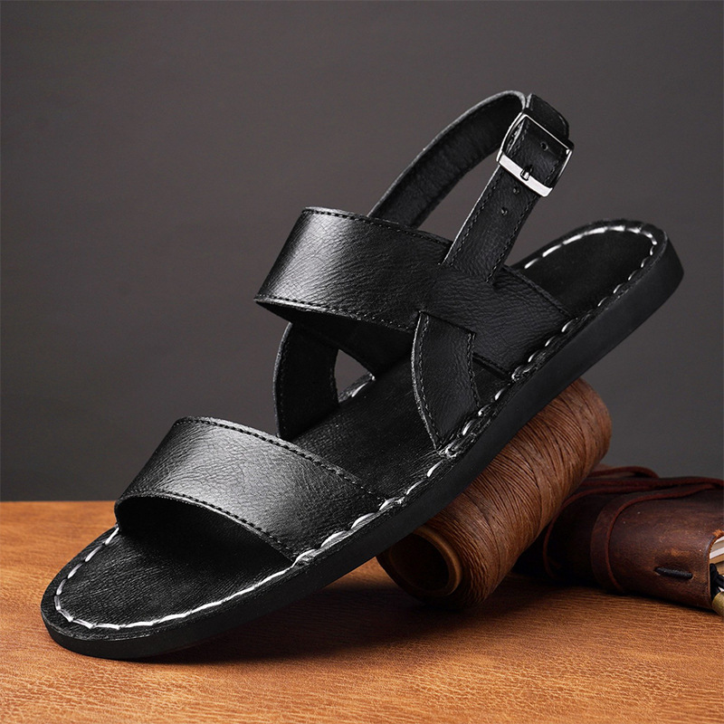 Porto Italiana Genuine Leather Sandals