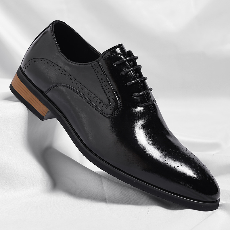 Verona Leather Brogue Dress Shoes