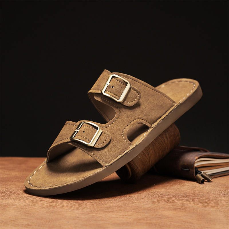 Luca Italiana Suede Sandals