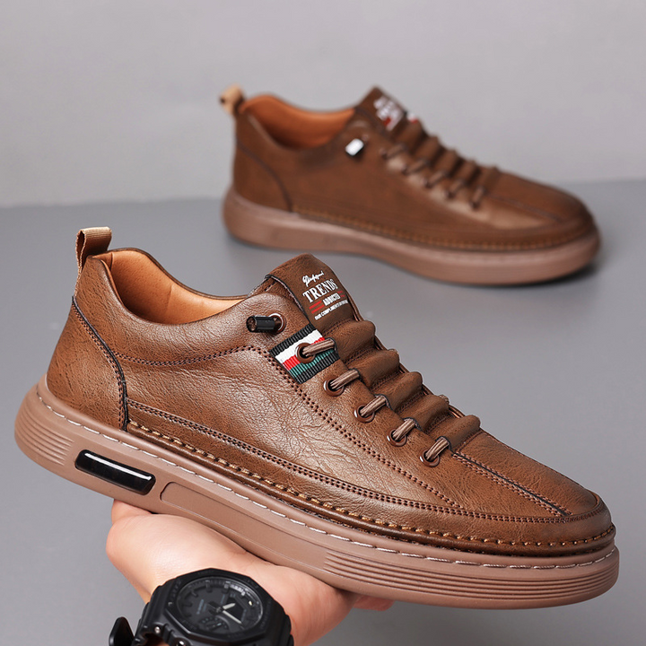 Santoro Genuine Leather Sneakers