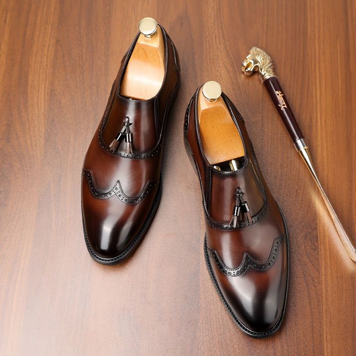 Chester Leather Tassel Loafers