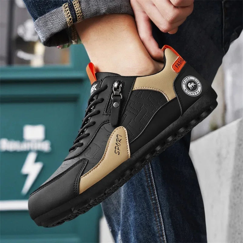 Zorba Leather Sneakers