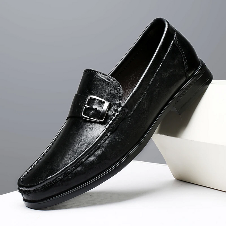 Luciano Italian Leather Loafers