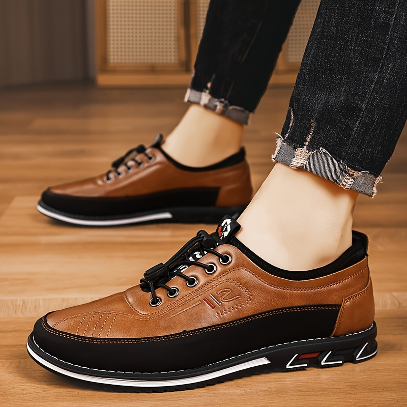 Oxford Barefoot Leather Sneakers