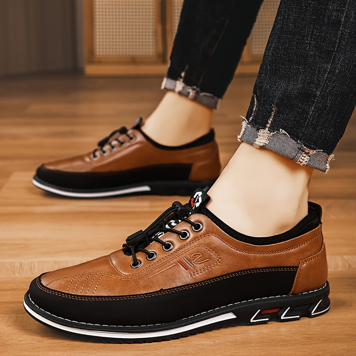 Oxford Barefoot Leather Sneakers