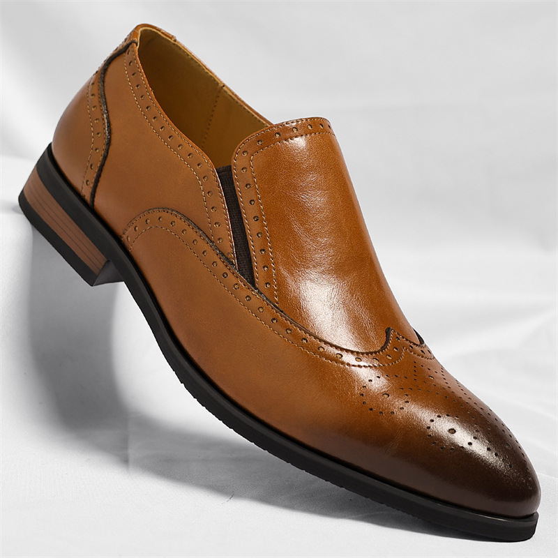 Cambridge Leather Brogue Loafers