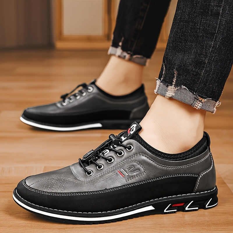 Oxford Barefoot Leather Sneakers