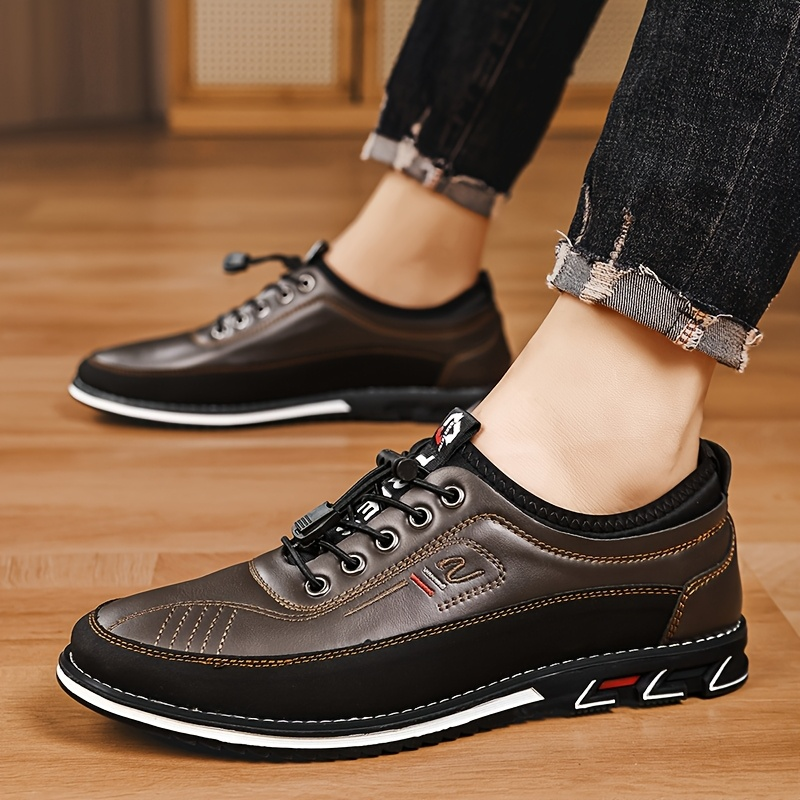 Oxford Barefoot Leather Sneakers