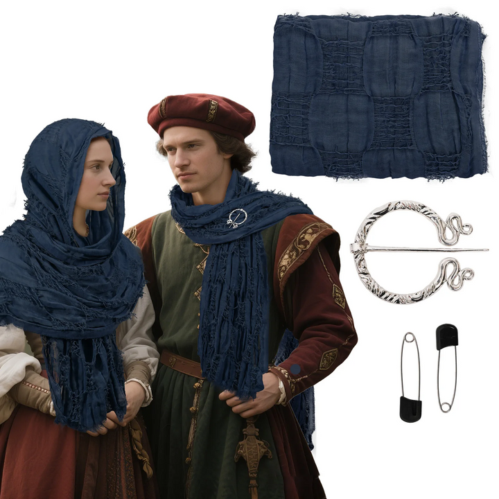 Medieval Wanderer's Cloak