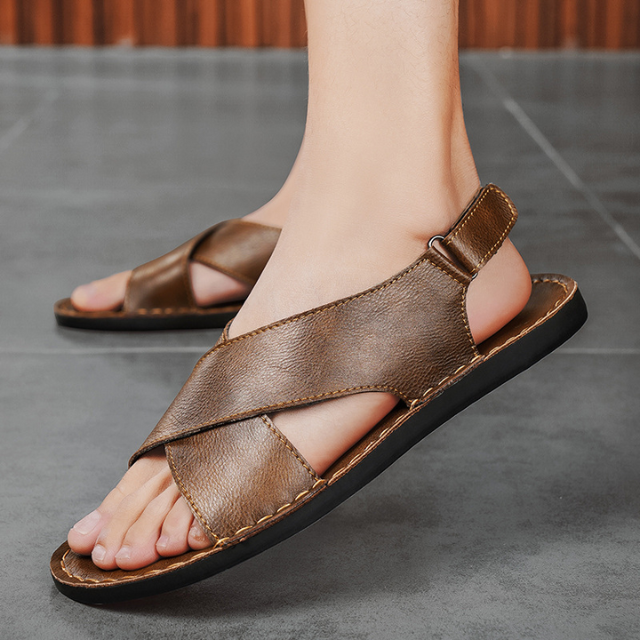 Pelle Italia Genuine Leather Sandals