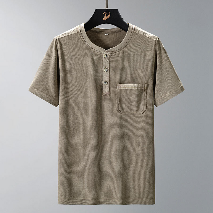 Hudson Waffle Knit Henley