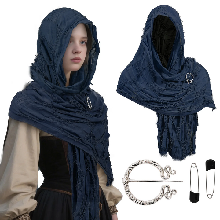 Medieval Wanderer's Cloak