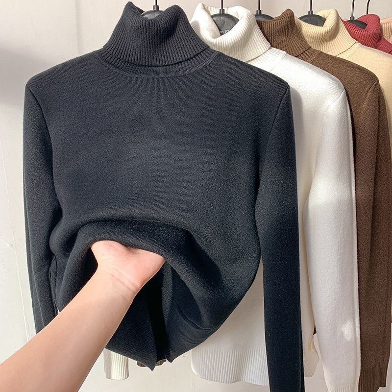 Yvette Cashmere Turtleneck Sweater