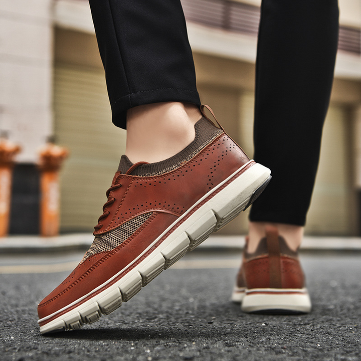 Harrington Leather Sneakers