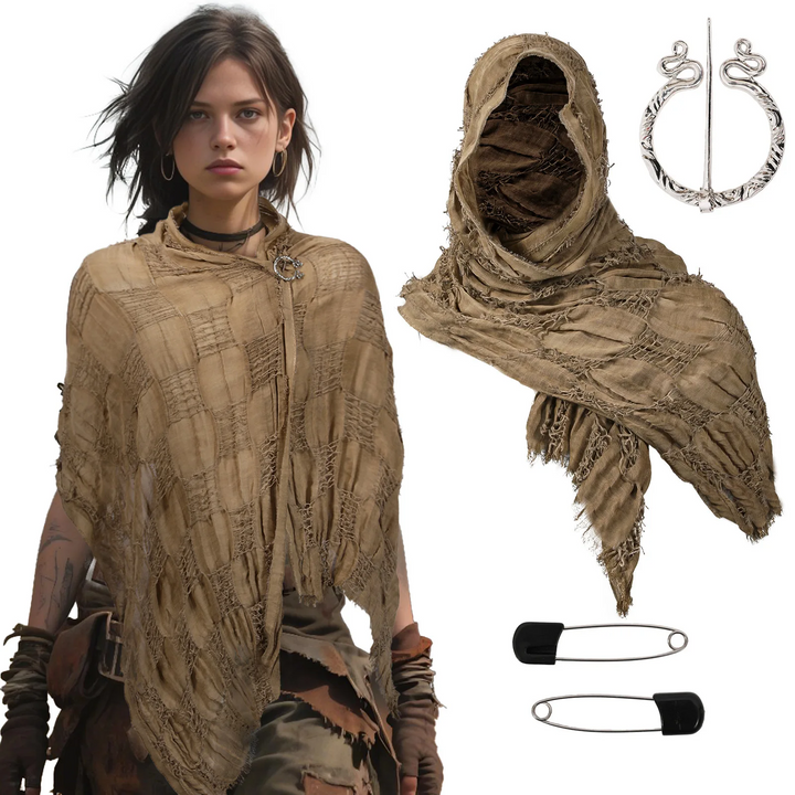 Medieval Wanderer's Cloak