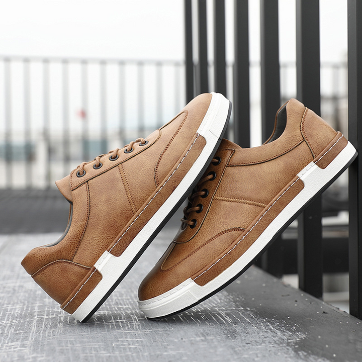 Ronaldo Genuine Leather Sneakers