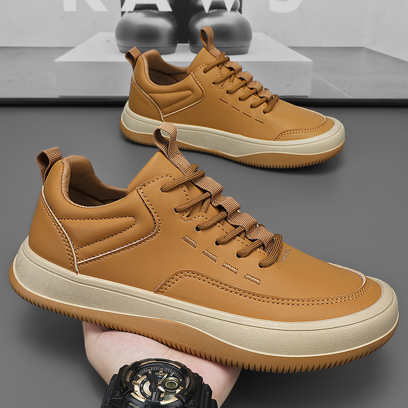 Serrata Genuine Leather Sneakers