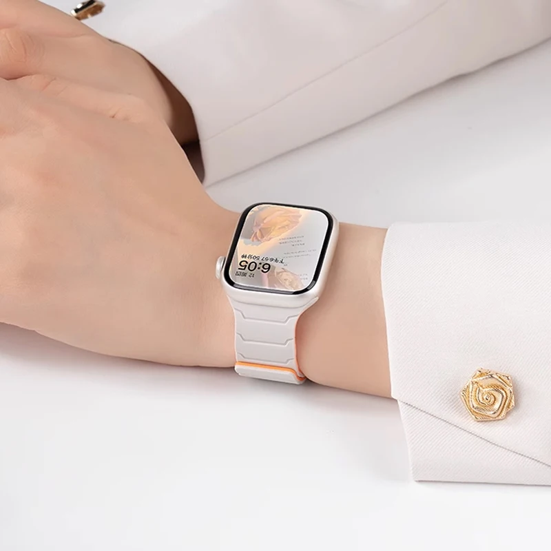Cloud Silicone Apple Watch Band