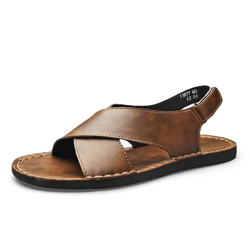 Pelle Italia Genuine Leather Sandals