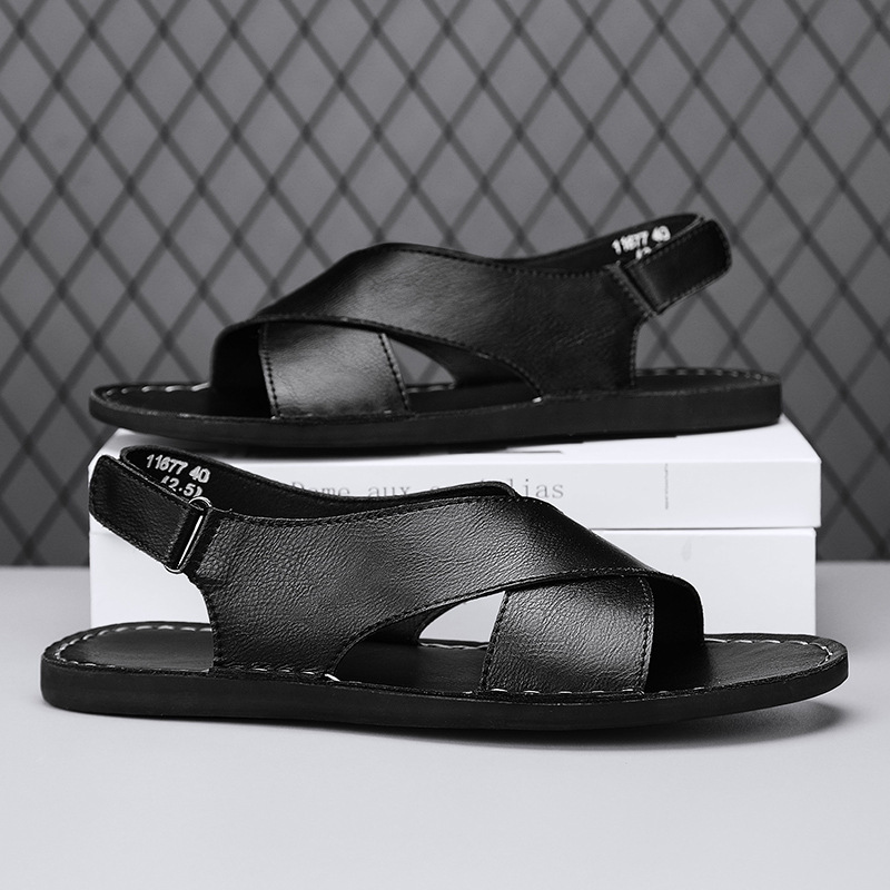Pelle Italia Genuine Leather Sandals