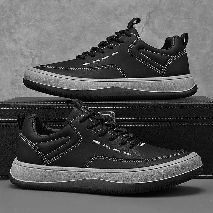 Serrata Genuine Leather Sneakers