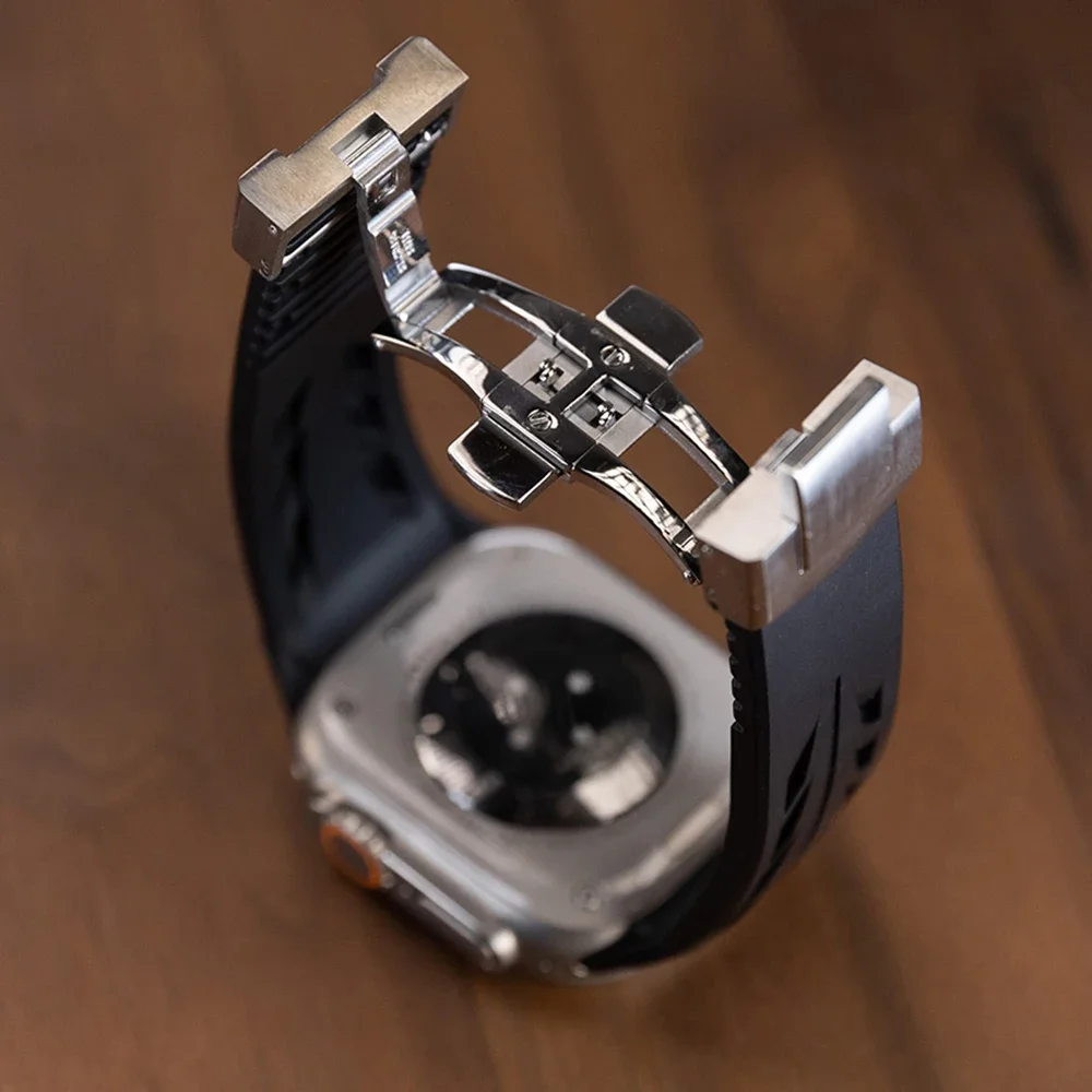 Columbus Silicone Apple Watch Band