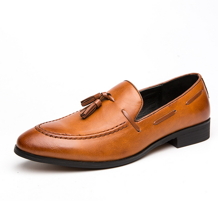 Cambridge Leather Tassel Loafers