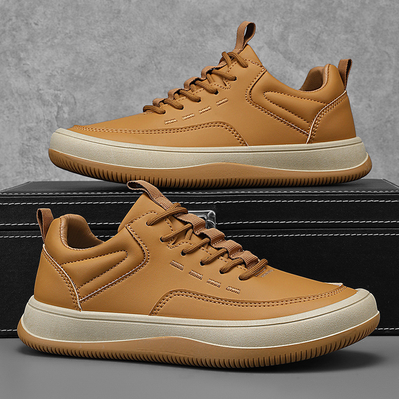 Serrata Genuine Leather Sneakers