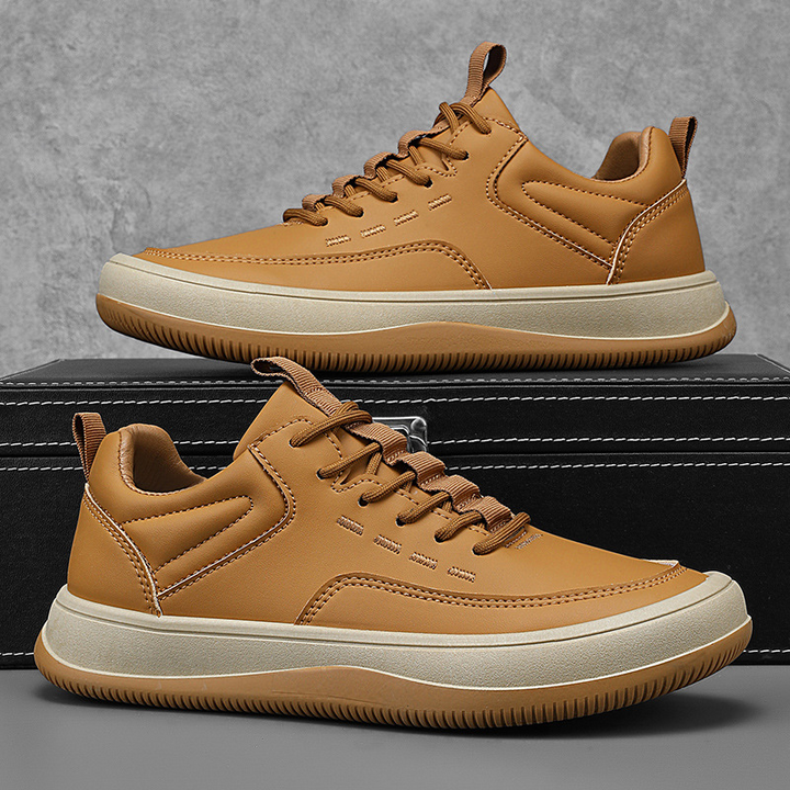 Serrata Genuine Leather Sneakers