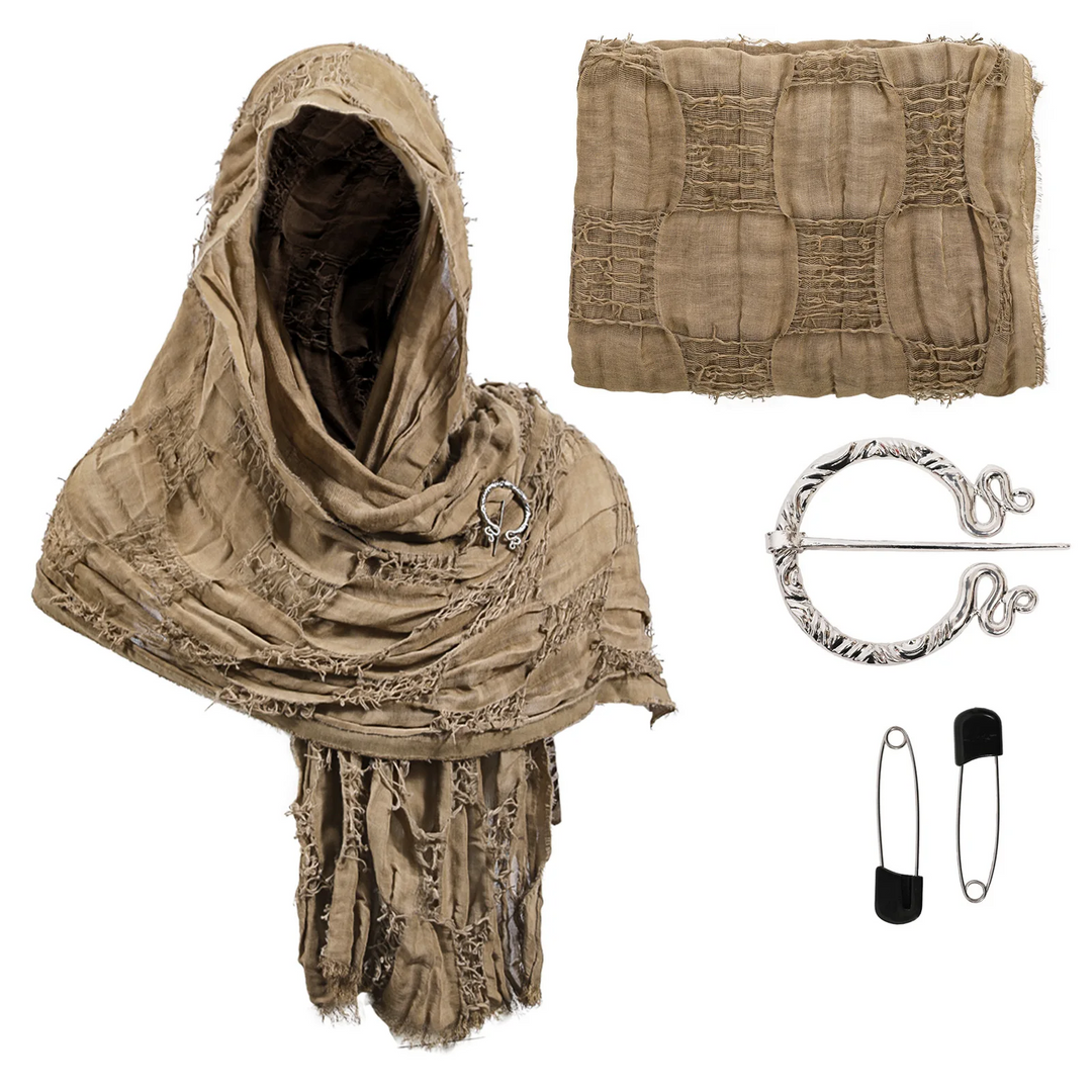 Medieval Wanderer's Cloak