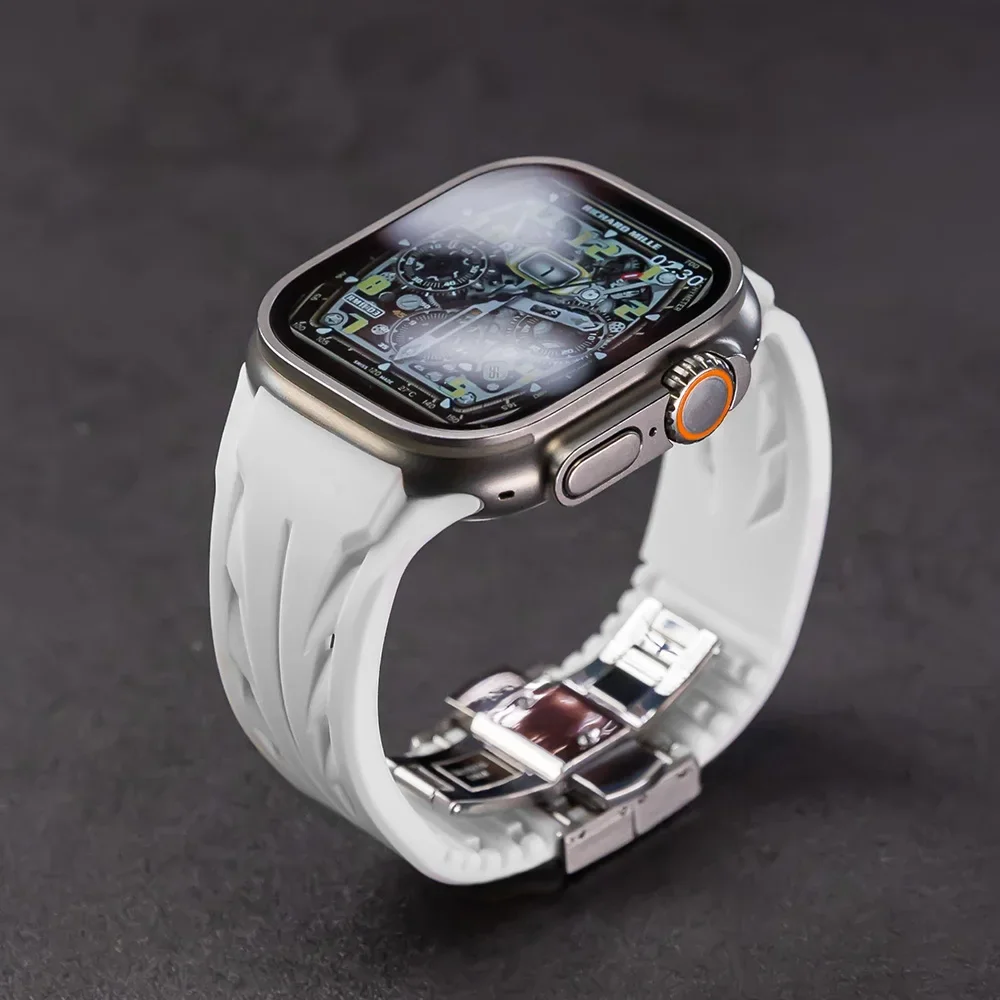 Columbus Silicone Apple Watch Band