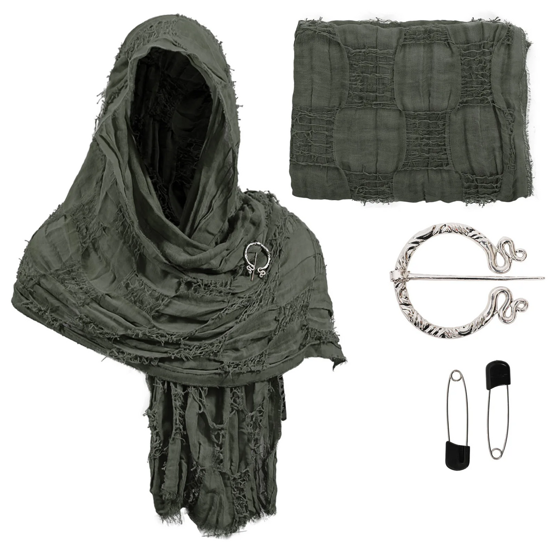 Medieval Wanderer's Cloak