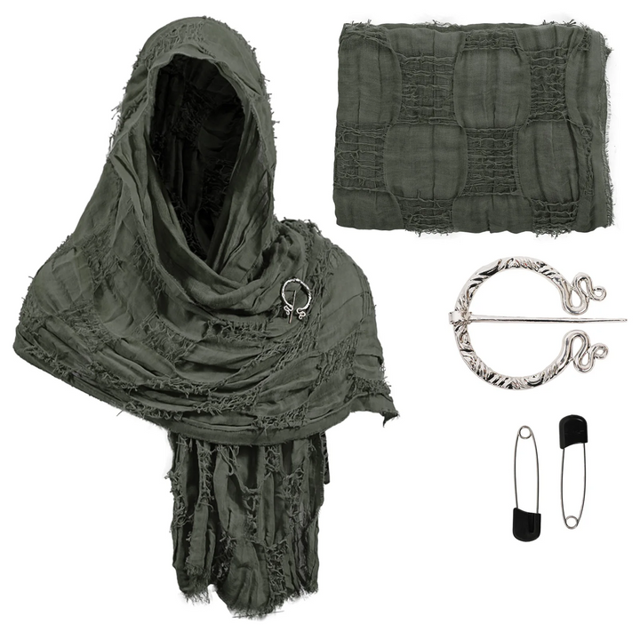 Medieval Wanderer's Cloak