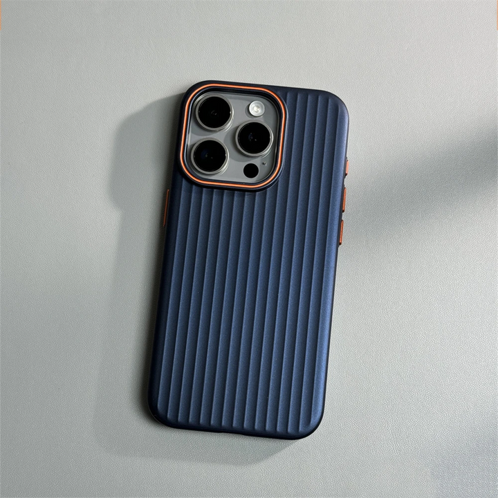 Titanium Corrugated iPhone Case